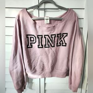 PINK pullover sweatshirt